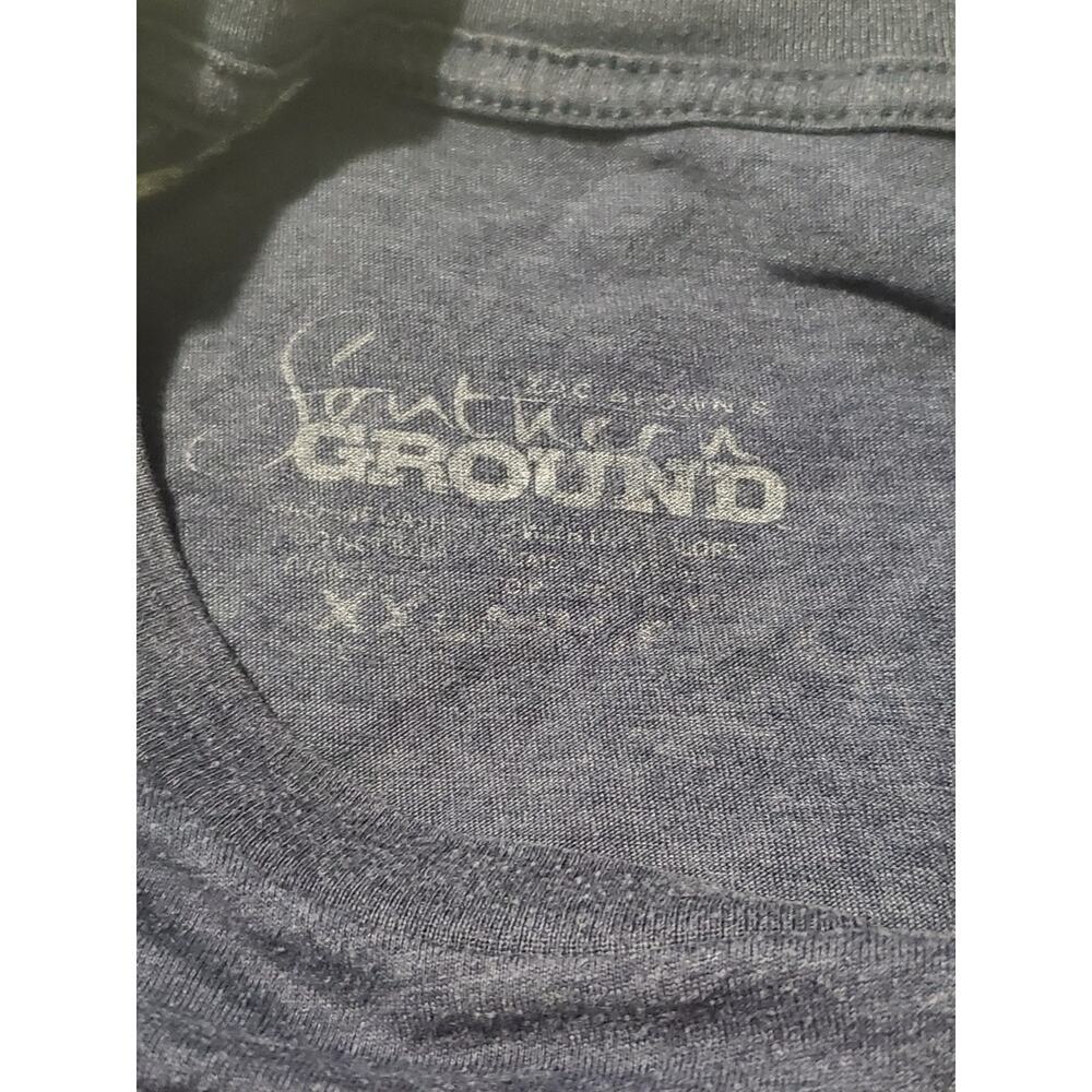 Zac Brown Band Southern Ground Tour T Shirt Mens XL Gray 2010 Black Out Sun - Picture 4 of 8